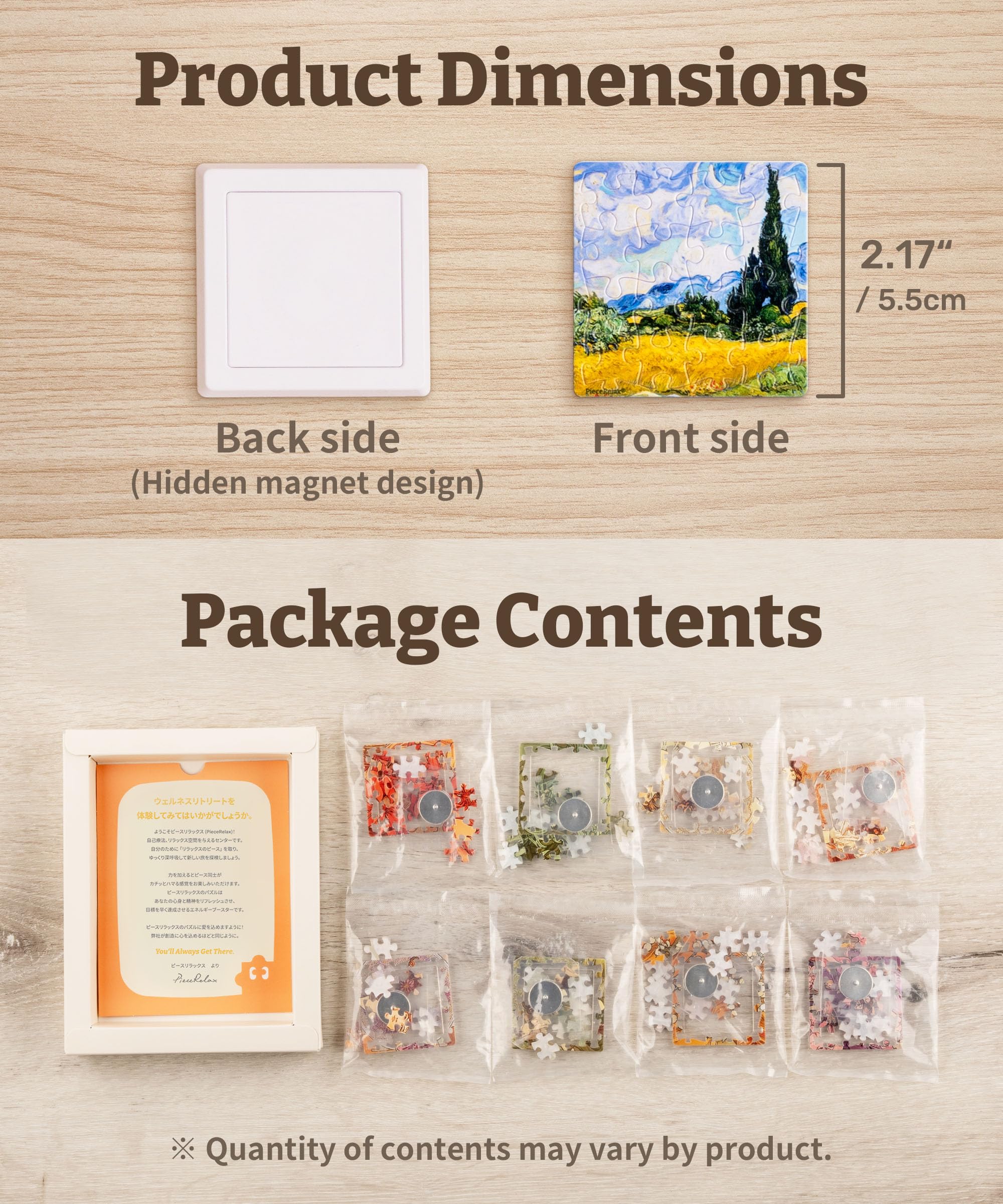 PieceRelax Magnet Puzzle for Adults 128 Pieces - Alphonse Mucha - The Precious Stones Unique Gift & Home Décor with Plastic Jigsaw Puzzle [D1599] - Image 7