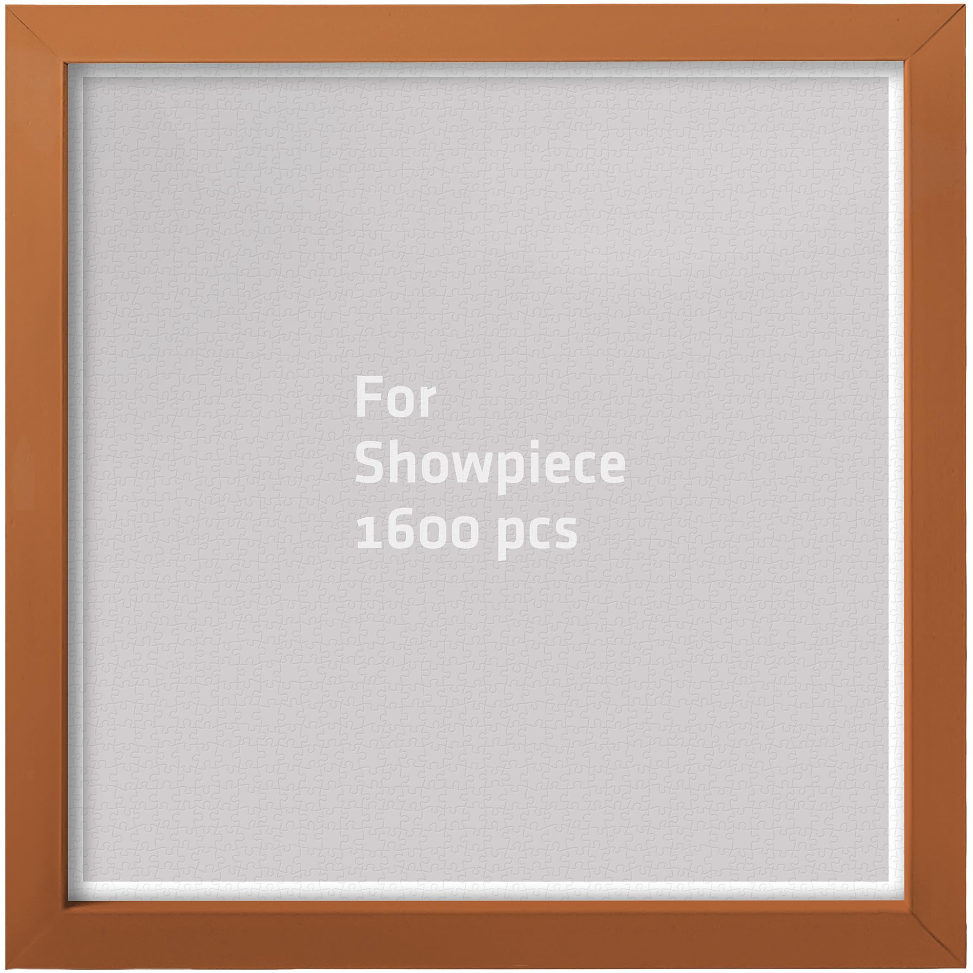 Pintoo Jigsaw Puzzle Frame Tailor-Made for Pintoo's 1600 Pieces Puzzle ONLY - Rosewood - Effortless & Toolless Assembly NO Glue Required [W1041]