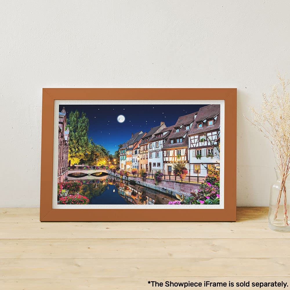 Pintoo Jigsaw Puzzles 1000 Piece for Adults - Colmar, France Beautiful Plastic Puzzle for Home Decor Zero Dust Easy Storage [H1784] - Image 2