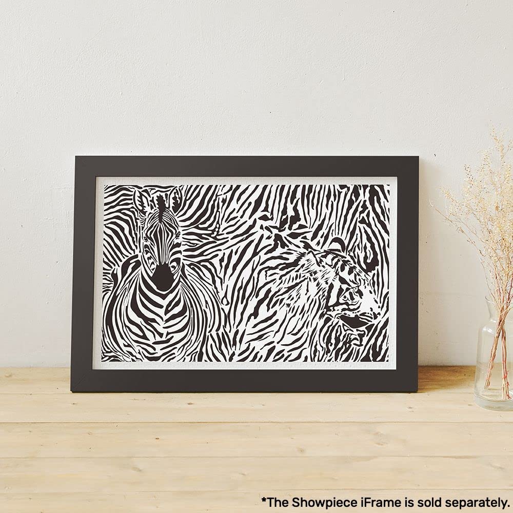 Pintoo Jigsaw Puzzles 1000 Piece for Adults - Extreme Puzzle - Animal Print Beautiful Plastic Puzzle for Home Decor Zero Dust Easy Storage [H1549] - Image 2
