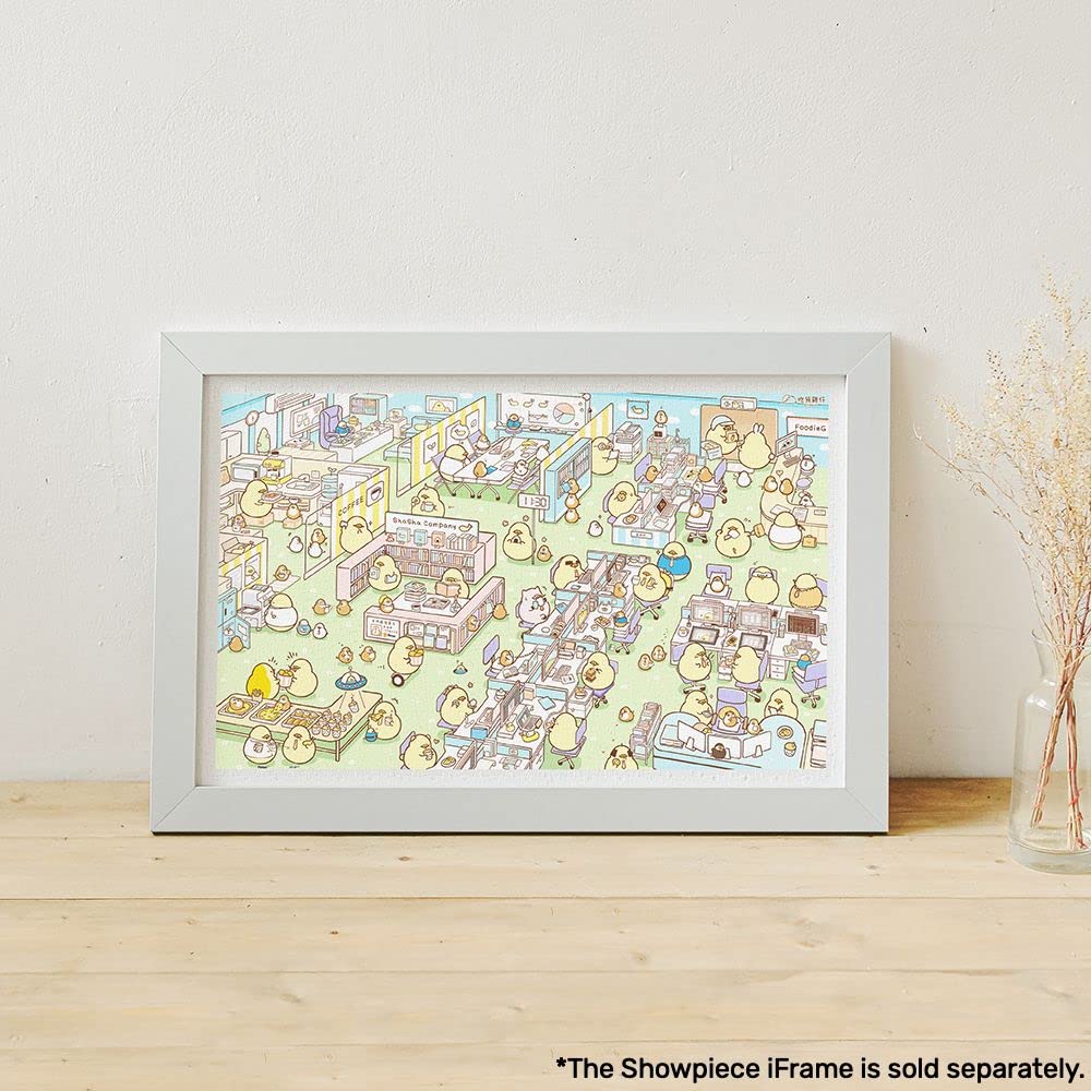 Pintoo Jigsaw Puzzles 1000 Piece for Adults - FoodieG - Office Worker Daily Beautiful Plastic Puzzle for Home Decor Zero Dust Easy Storage [H2607] - Image 2