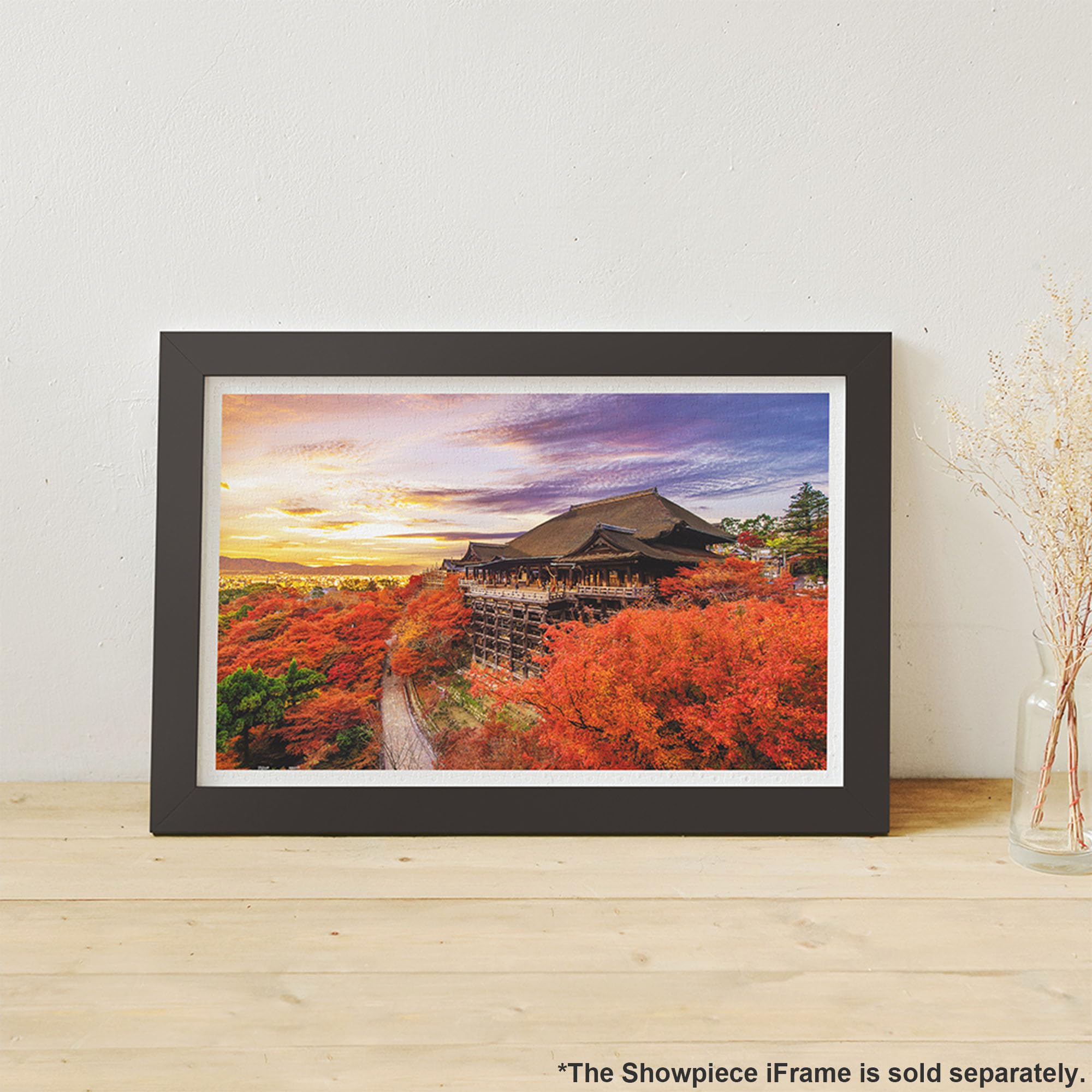 Pintoo Jigsaw Puzzles 1000 Piece for Adults - Kiyomizu-dera - Kyoto, Japan Beautiful Plastic Puzzle for Home Decor Zero Dust Easy Storage [H3767] - Image 2