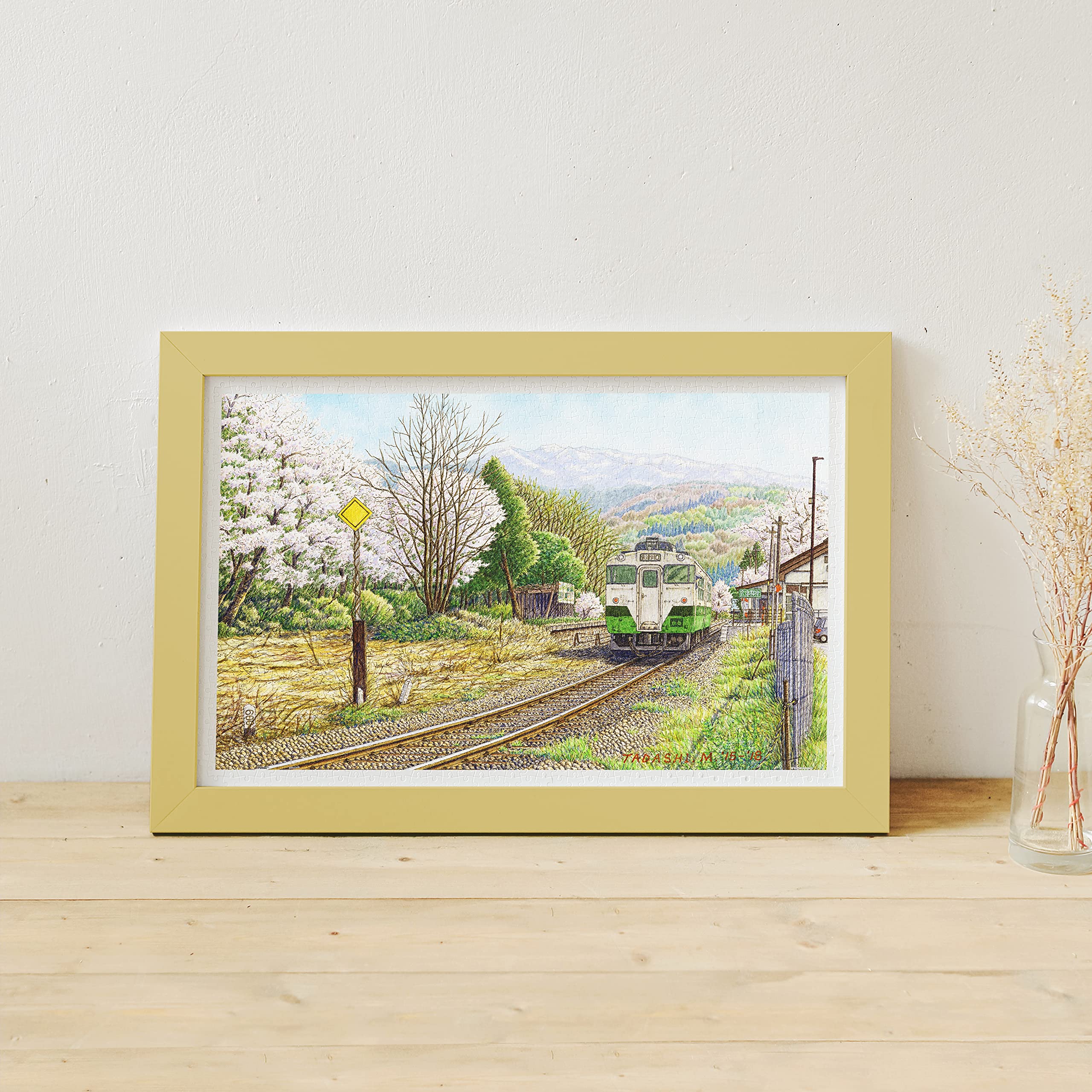 Pintoo Jigsaw Puzzles 1000 Piece for Adults - Tadashi Matsumoto - Spring Follows Winter Beautiful Plastic Puzzle for Home Decor Zero Dust Easy Storage [H3053] - Image 2