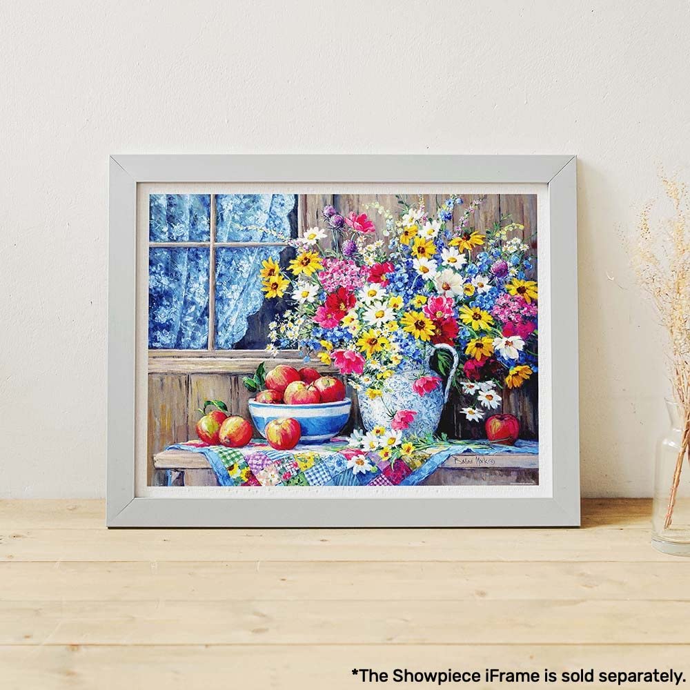 Pintoo Jigsaw Puzzles 1200 Piece for Adults - Barbara Mock - from a Country Garden Beautiful Plastic Puzzle for Home Decor Zero Dust Easy Storage [H2851] - Image 2