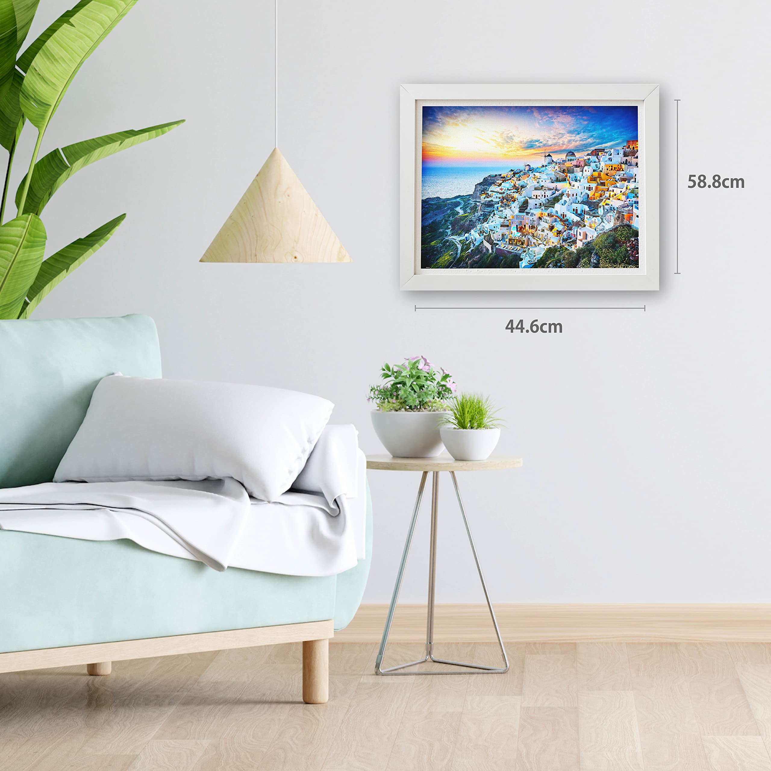 Pintoo Jigsaw Puzzles 1200 Piece for Adults - Beautiful Sunset of Greece Beautiful Plastic Puzzle for Home Decor Zero Dust Easy Storage [H2073] - Image 3