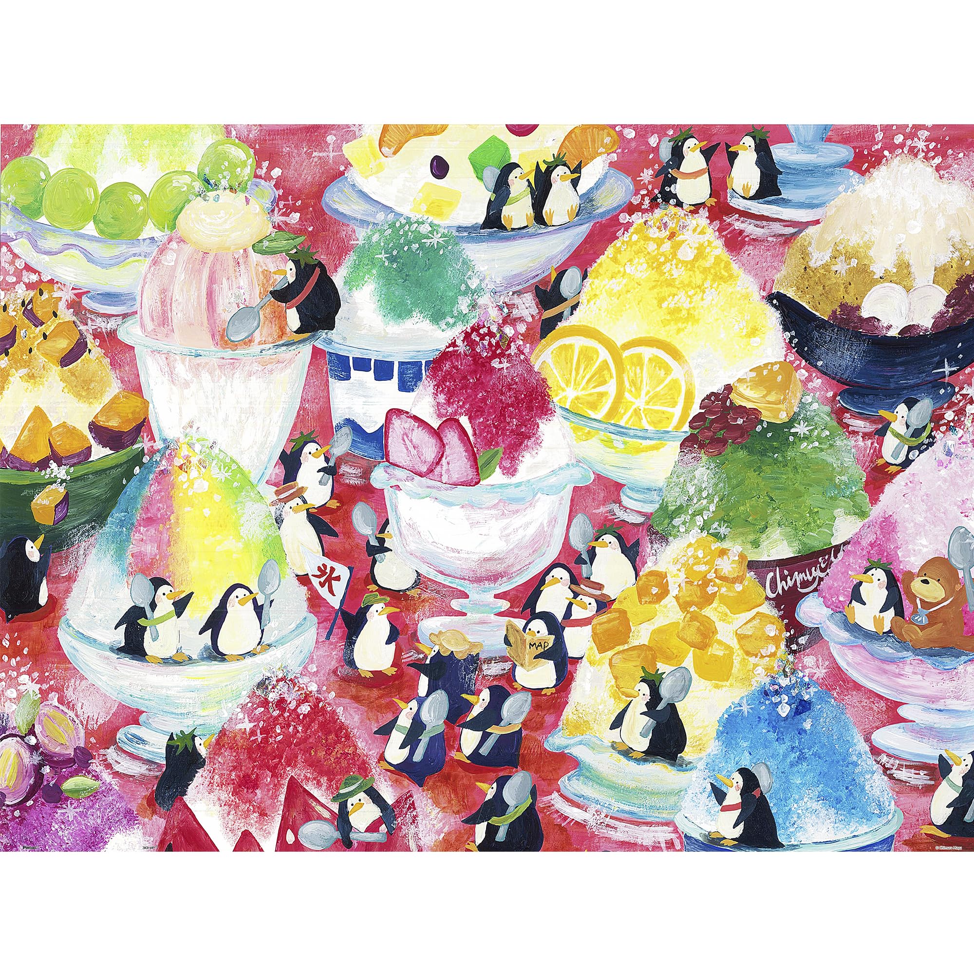 Pintoo Jigsaw Puzzles 1200 Piece for Adults - Chimura Mayu - Shaved Ice Tour Beautiful Plastic Puzzle for Home Decor Zero Dust Easy Storage [H3614]