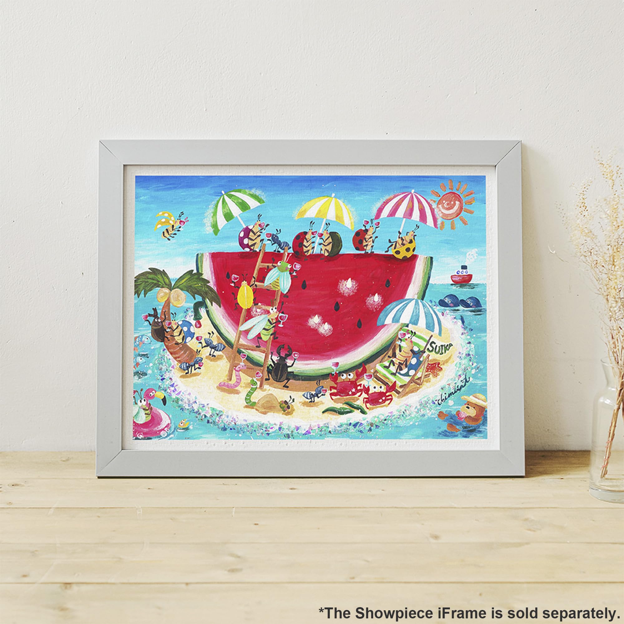 Pintoo Jigsaw Puzzles 1200 Piece for Adults - Chimura Mayu - Watermelon Party Beautiful Plastic Puzzle for Home Decor Zero Dust Easy Storage [H3615] - Image 2