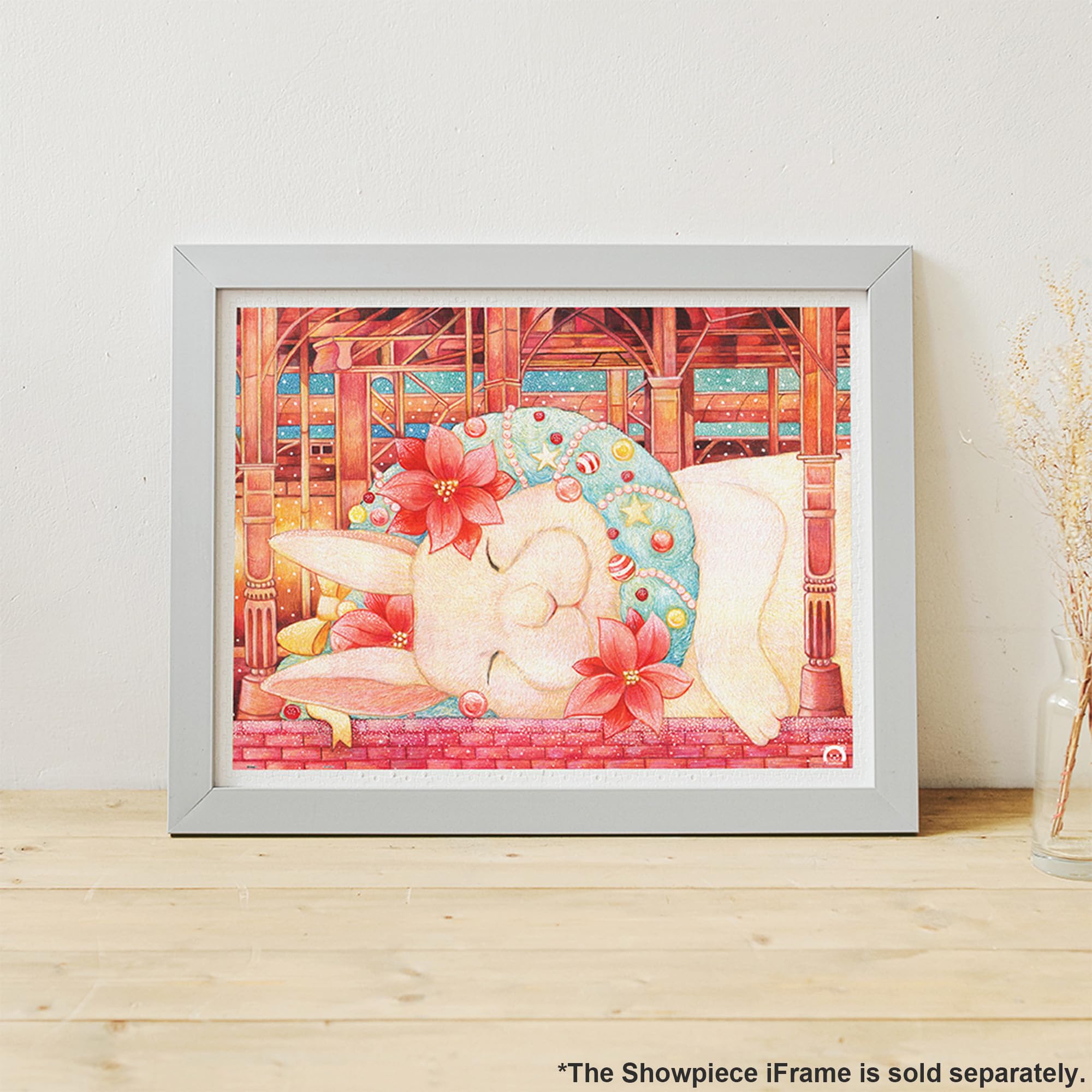 Pintoo Jigsaw Puzzles 1200 Piece for Adults - Cotton Lion - Goodnight Rabbit Beautiful Plastic Puzzle for Home Decor Zero Dust Easy Storage [H3391] - Image 2