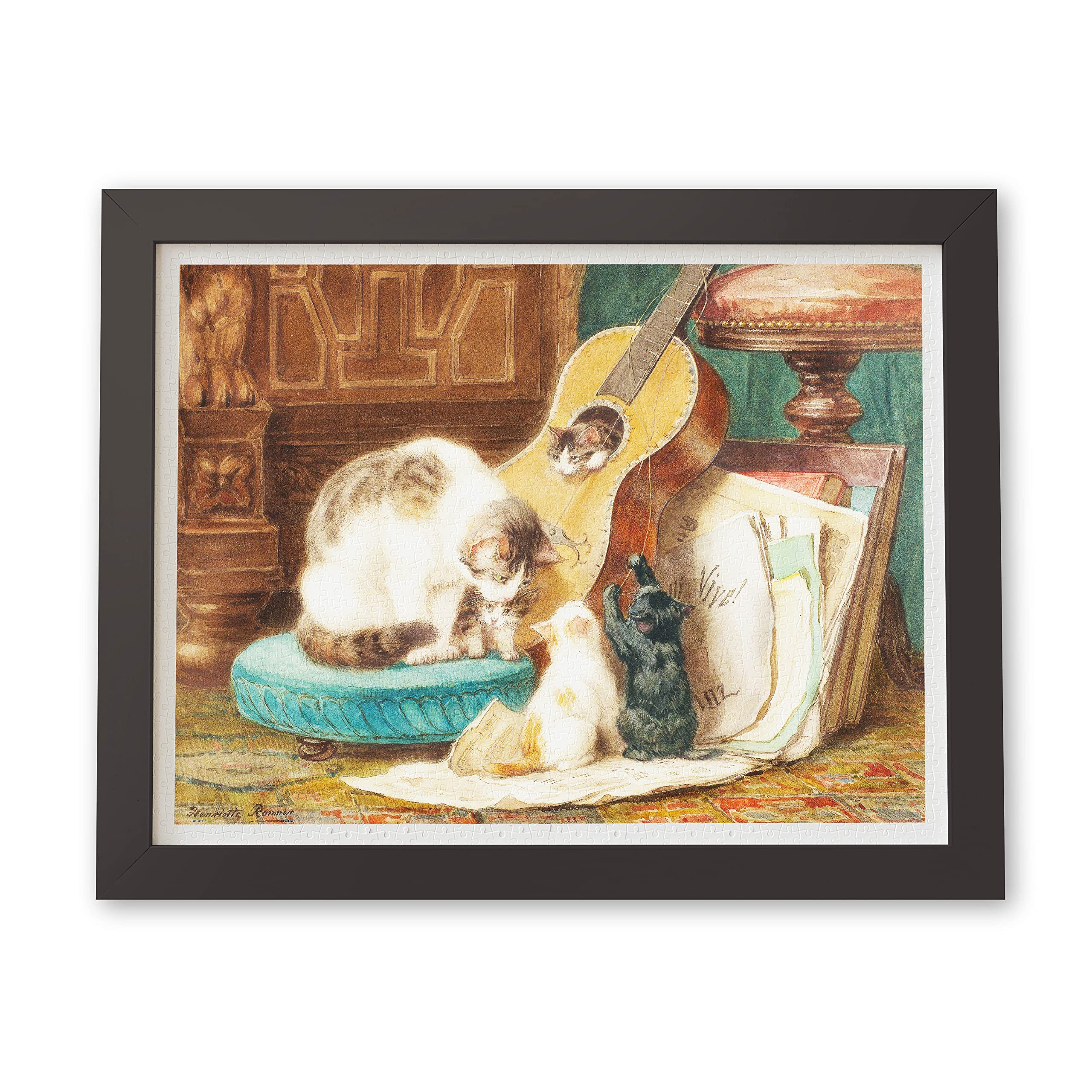 Pintoo Jigsaw Puzzles 1200 Piece for Adults - Henriette Ronner - The Harmonists Beautiful Plastic Puzzle for Home Decor Zero Dust Easy Storage [H2258]