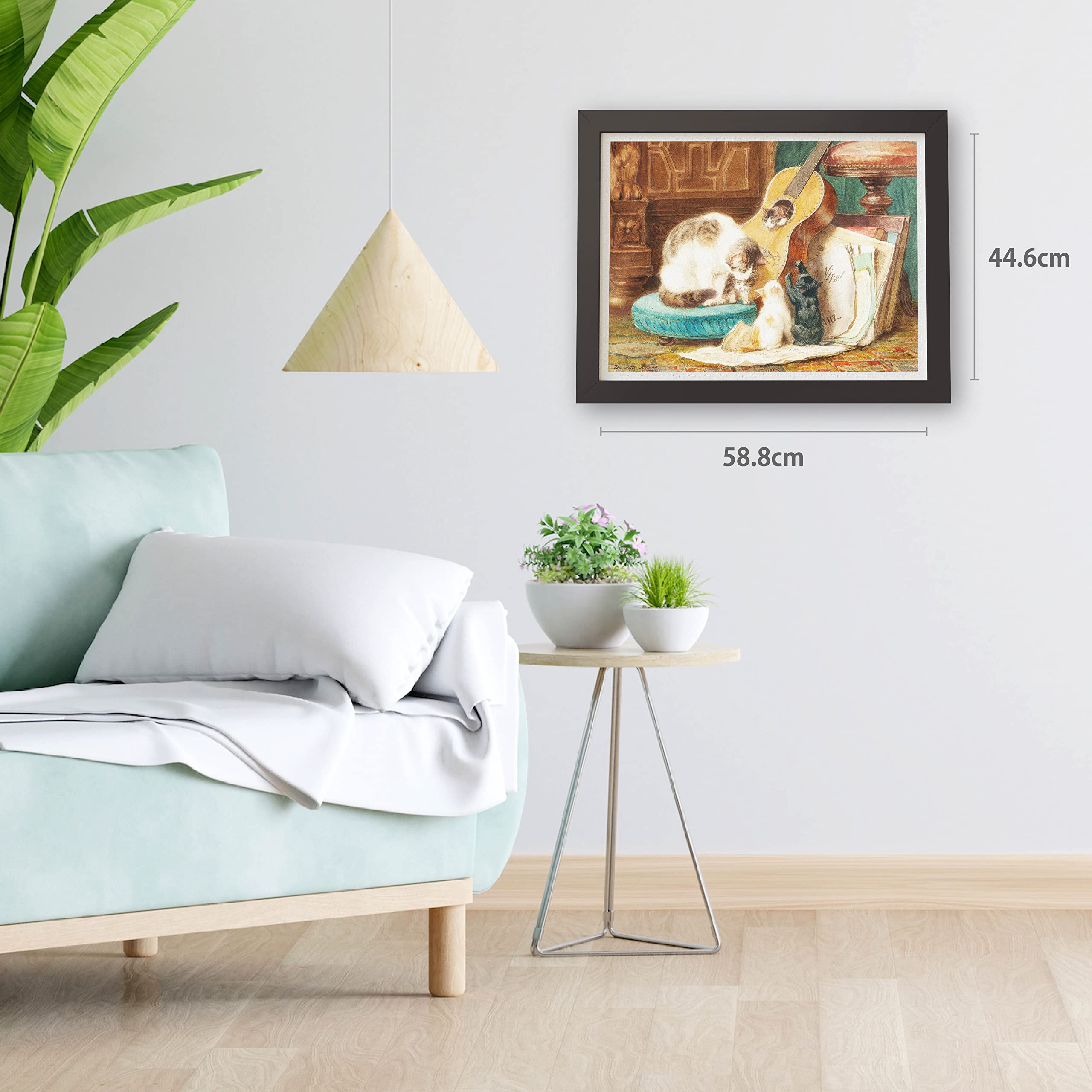 Pintoo Jigsaw Puzzles 1200 Piece for Adults - Henriette Ronner - The Harmonists Beautiful Plastic Puzzle for Home Decor Zero Dust Easy Storage [H2258] - Image 2