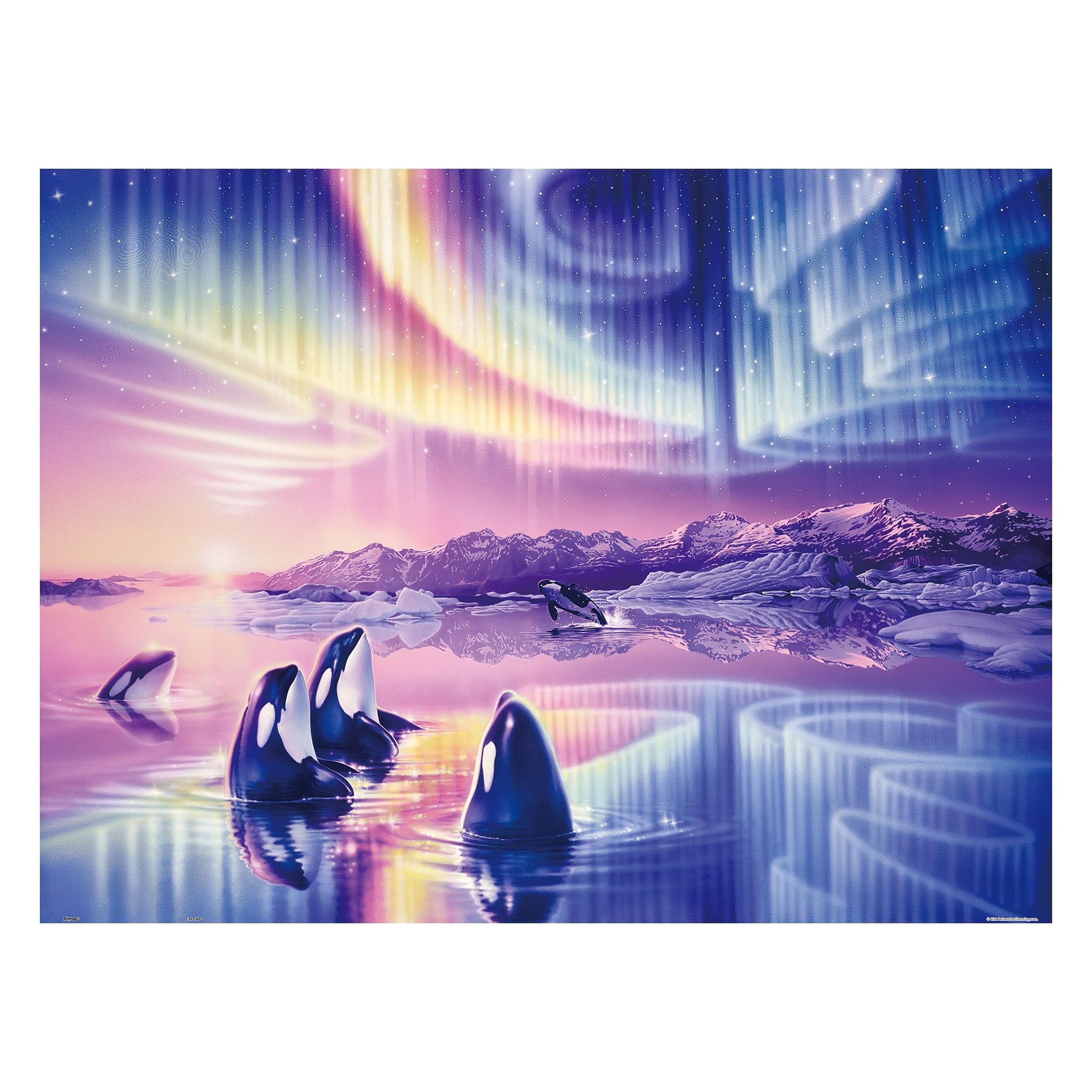 Pintoo Jigsaw Puzzles 1200 Piece for Adults - Kirk Reinert - Morning Song Beautiful Plastic Puzzle for Home Decor Zero Dust Easy Storage [H2562]