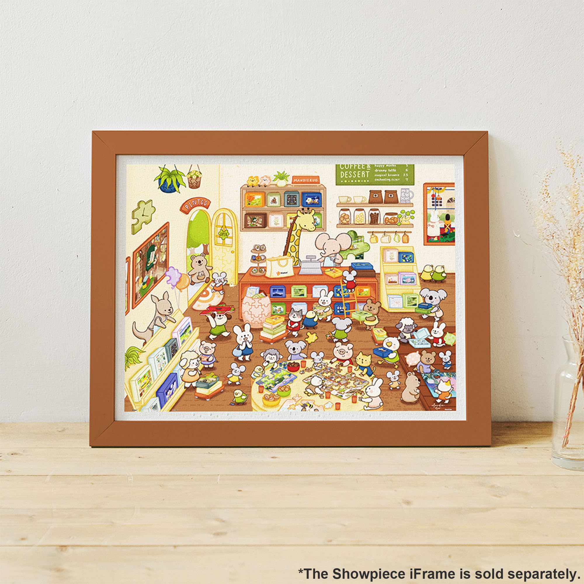 Pintoo Jigsaw Puzzles 1200 Piece for Adults - Mandie - Puzzle Shop Beautiful Plastic Puzzle for Home Decor Zero Dust Easy Storage [H3692] - Image 2