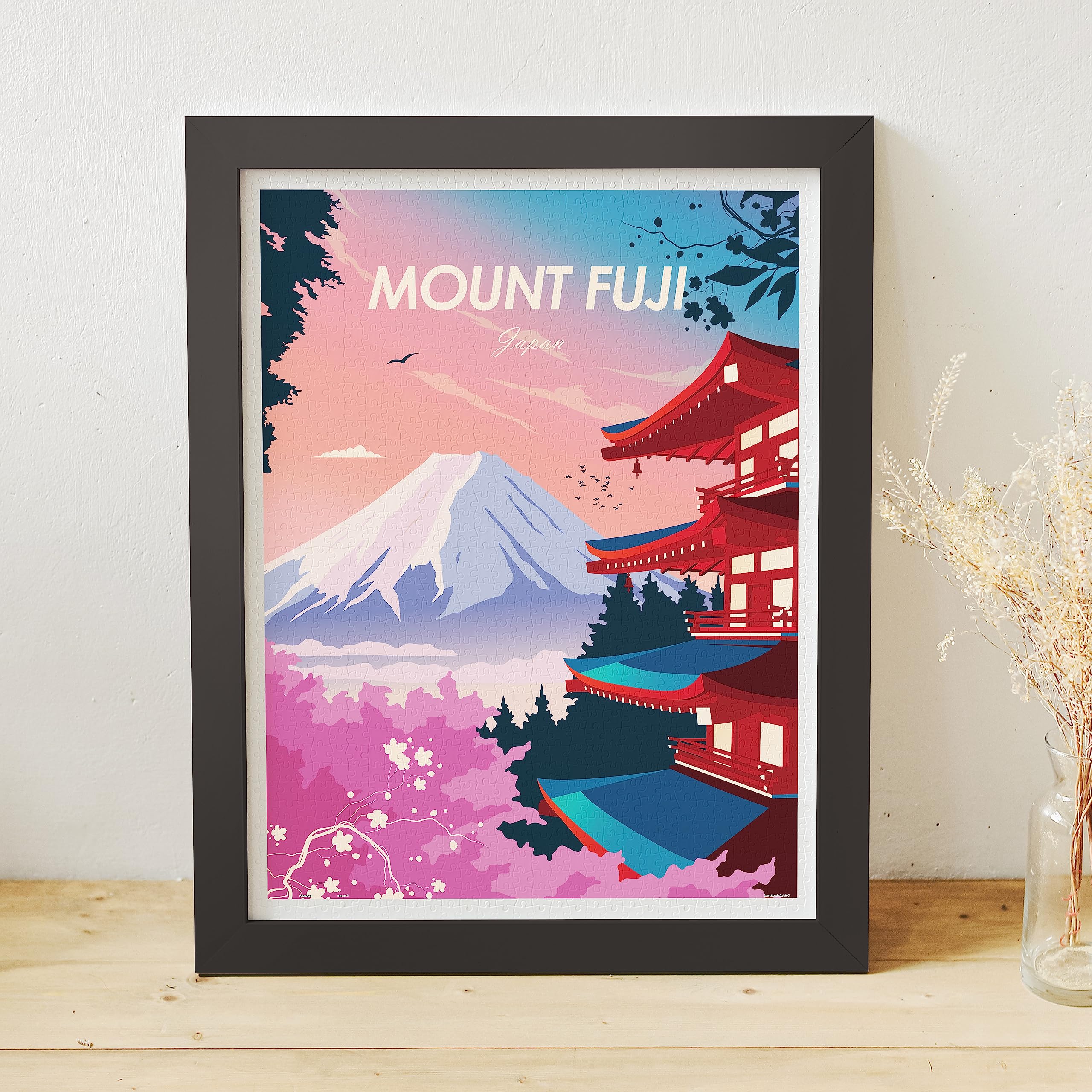 Pintoo Jigsaw Puzzles 1200 Piece for Adults - Studio Inception - World Travel - Mount Fuji Beautiful Plastic Puzzle for Home Decor Zero Dust Easy Storage [H3306] - Image 2