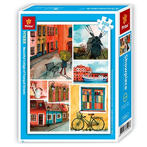 Pintoo Jigsaw Puzzles 300 Piece for Adults - Beautiful Plastic Puzzle for Home Decor Zero Dust Easy Storage [H1688] - Image 3