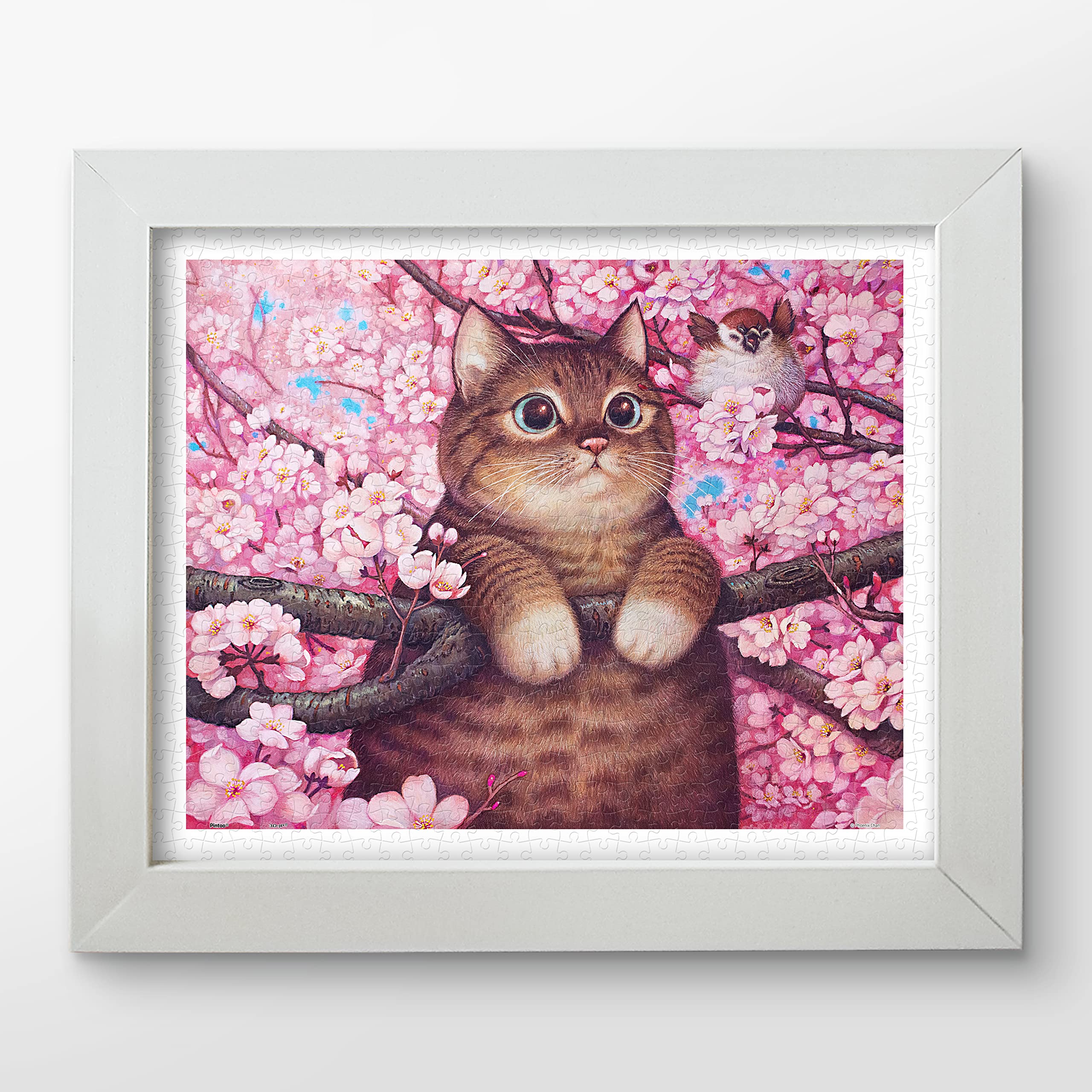 Pintoo Jigsaw Puzzles 500 Piece for Adults - Phoenix Chan - Spring Arrives Beautiful Plastic Puzzle for Home Decor Zero Dust Easy Storage [H3209] - Image 2