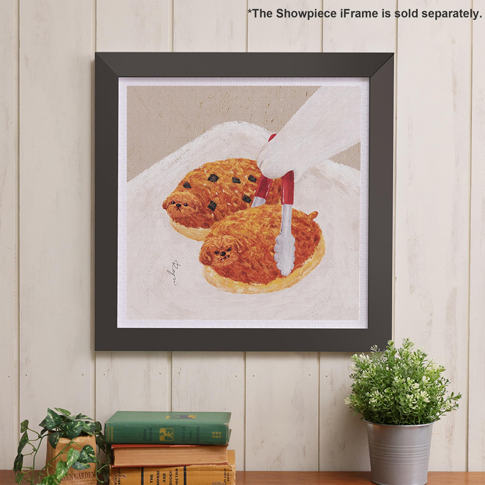 Pintoo Jigsaw Puzzles 900 Piece for Adults - Keyto - Meat Floss Poodle Beautiful Plastic Puzzle for Home Decor Zero Dust Easy Storage [H3878] - Image 2