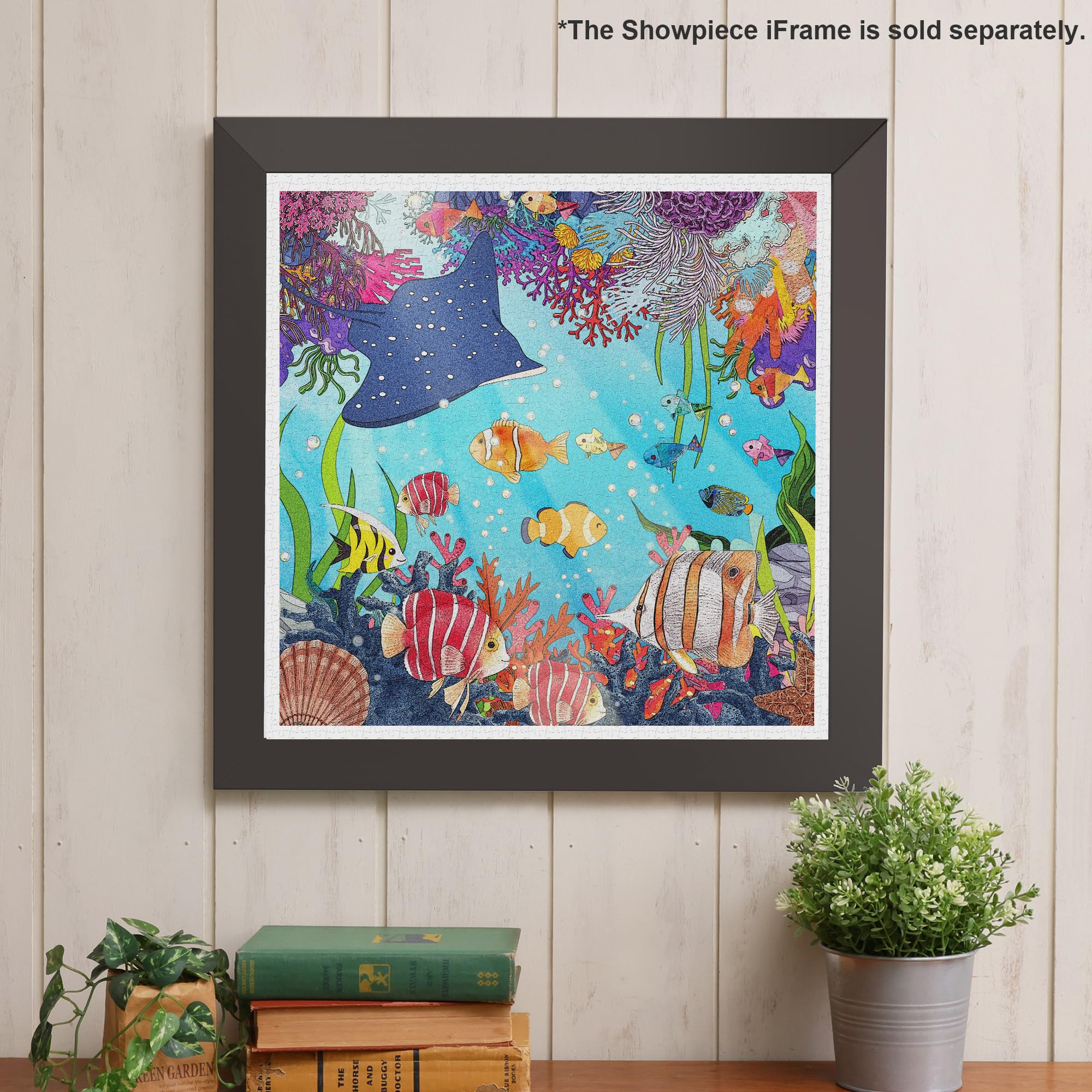 Pintoo Jigsaw Puzzles 900 Piece for Adults - Underwater World Beautiful Plastic Puzzle for Home Decor Zero Dust Easy Storage [H3671] - Image 2